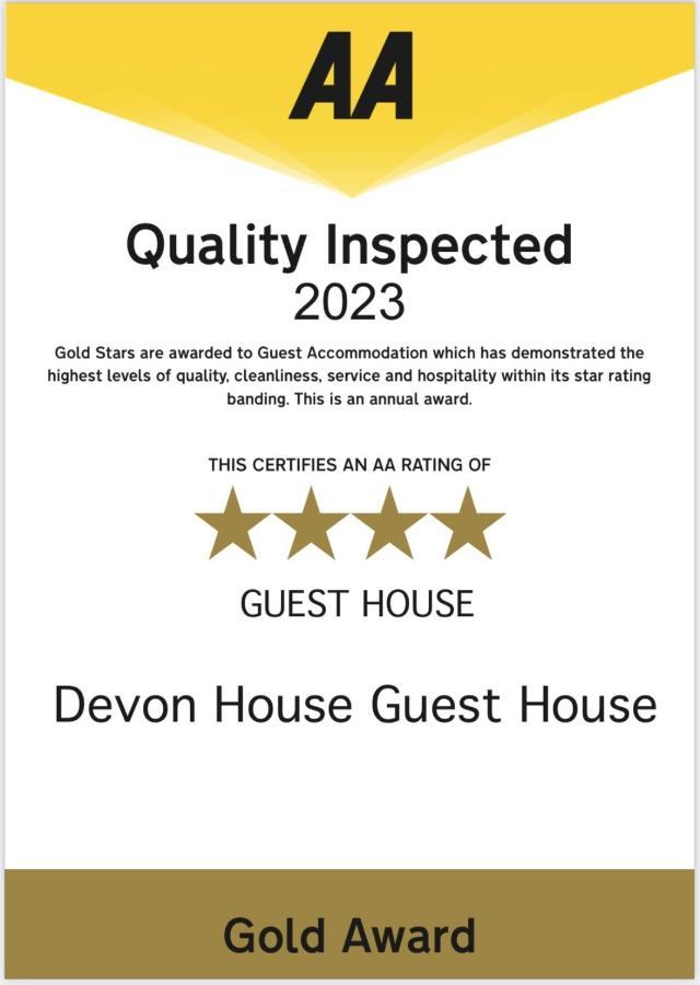 Devon House Guest House Paignton Exteriér fotografie